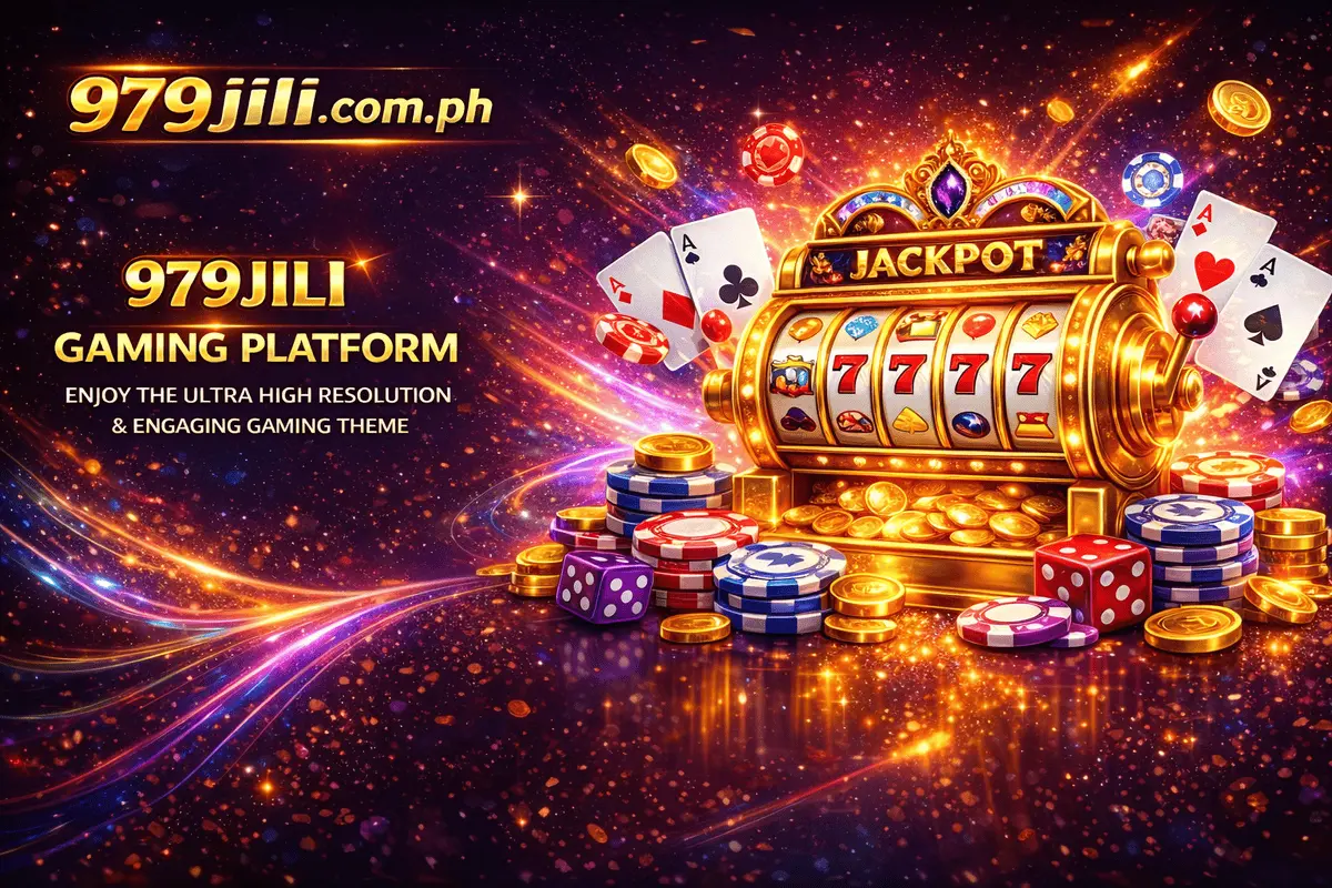 979Jili Casino Philippines gaming platform showing slot games and live casino